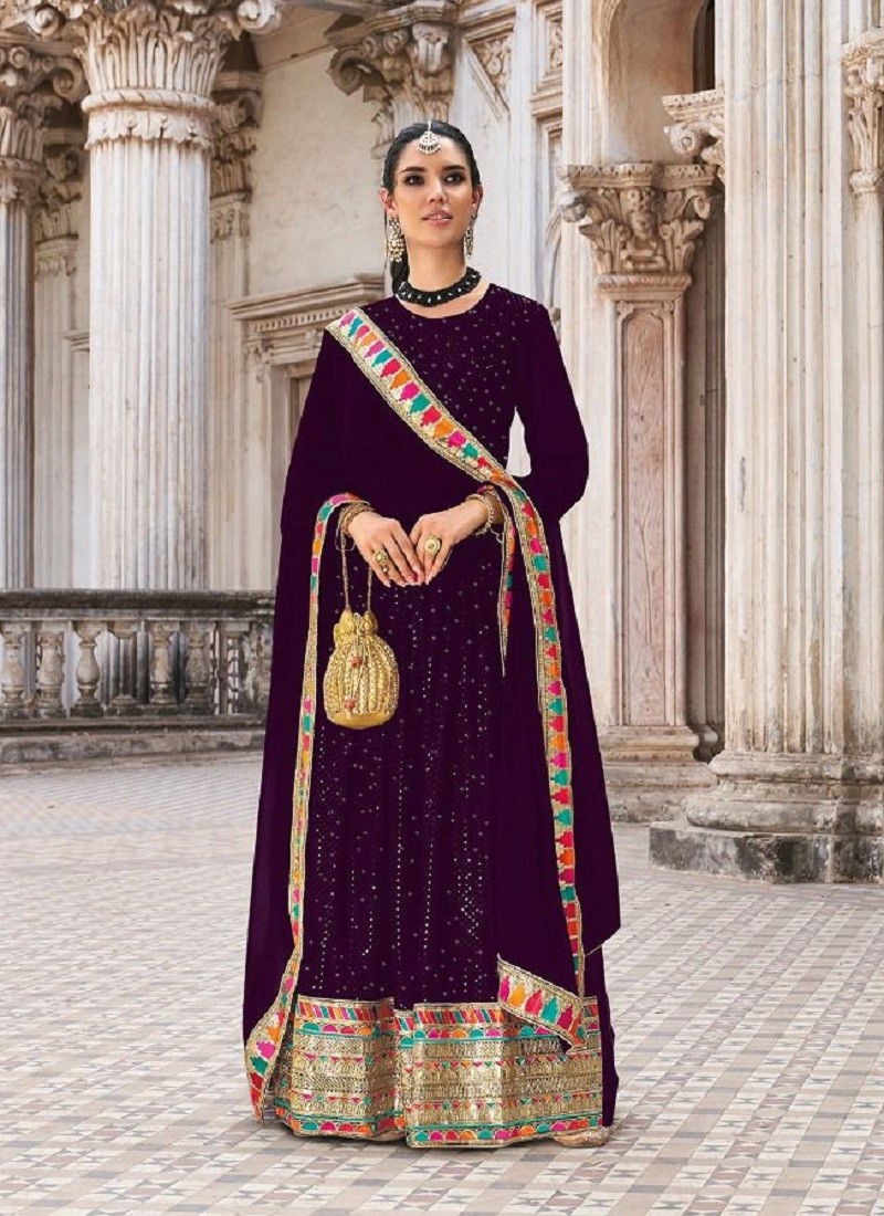 Senhora Chammar Vol 41 New Festive Wear Georgette Anarkali Suit Collection